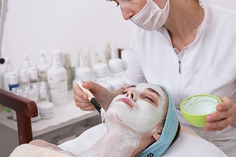 facial cosmetic peel treatment for skin.